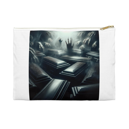 Gothic Coffin Accessory Pouch: Spooky Makeup Organizer for Dark Aesthetic Halloween Gifts - Toddcraft