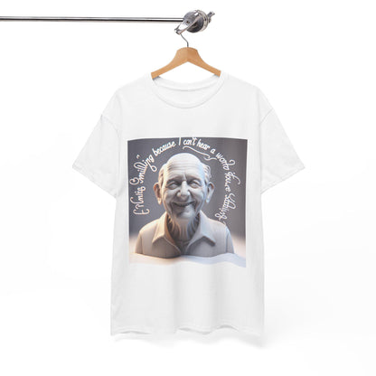 Humorous Deaf Pride T-Shirt: Living Fully Because I Can't Hear - Unisex Graphic Cotton Tee - Toddcraft