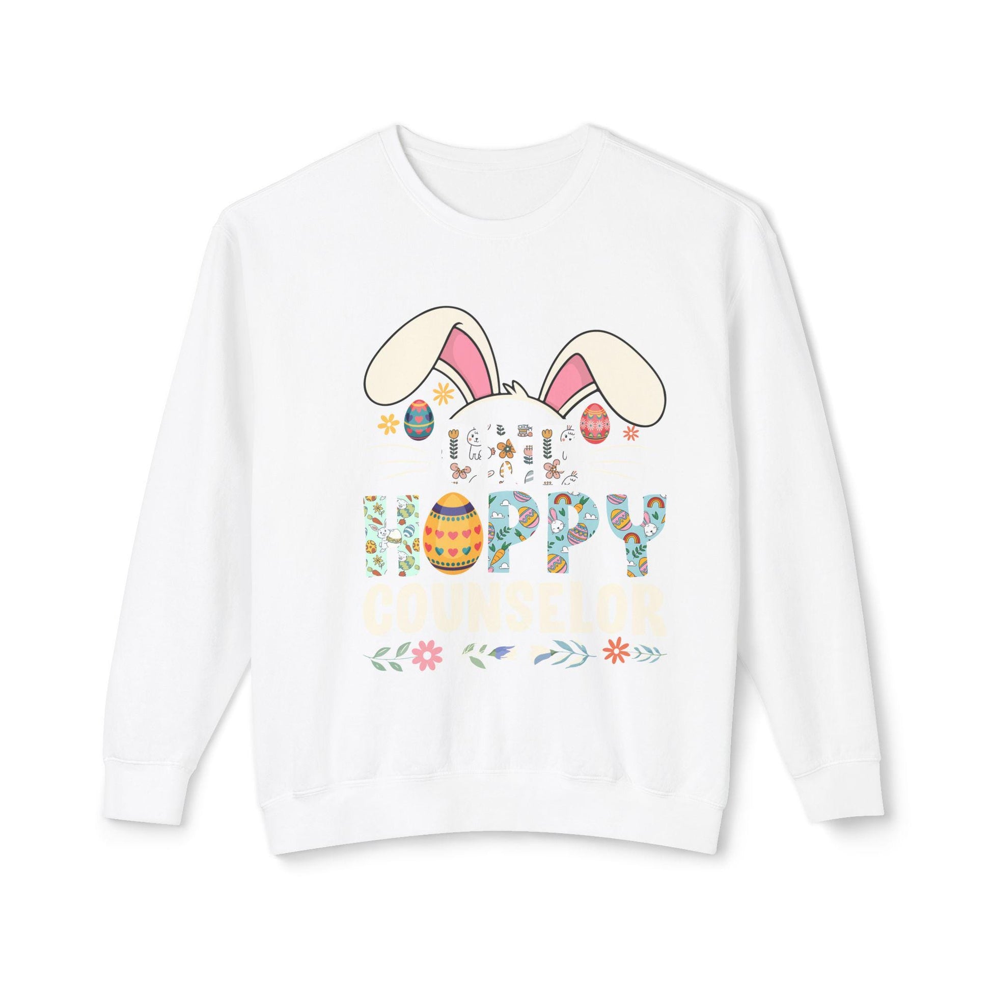 Joyful Camp Counselor Lightweight Crewneck Sweatshirt - Easter Gift, Spring Fashion, Cozy Wear - Toddcraft