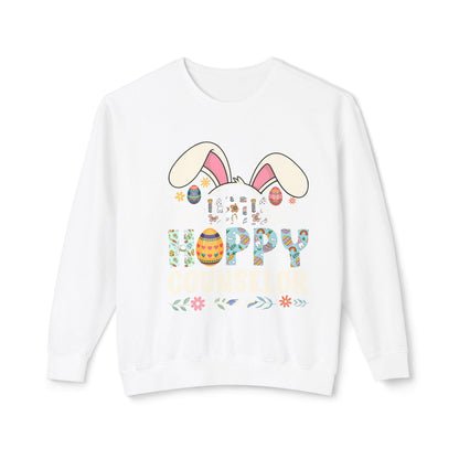 Joyful Camp Counselor Lightweight Crewneck Sweatshirt - Easter Gift, Spring Fashion, Cozy Wear - Toddcraft