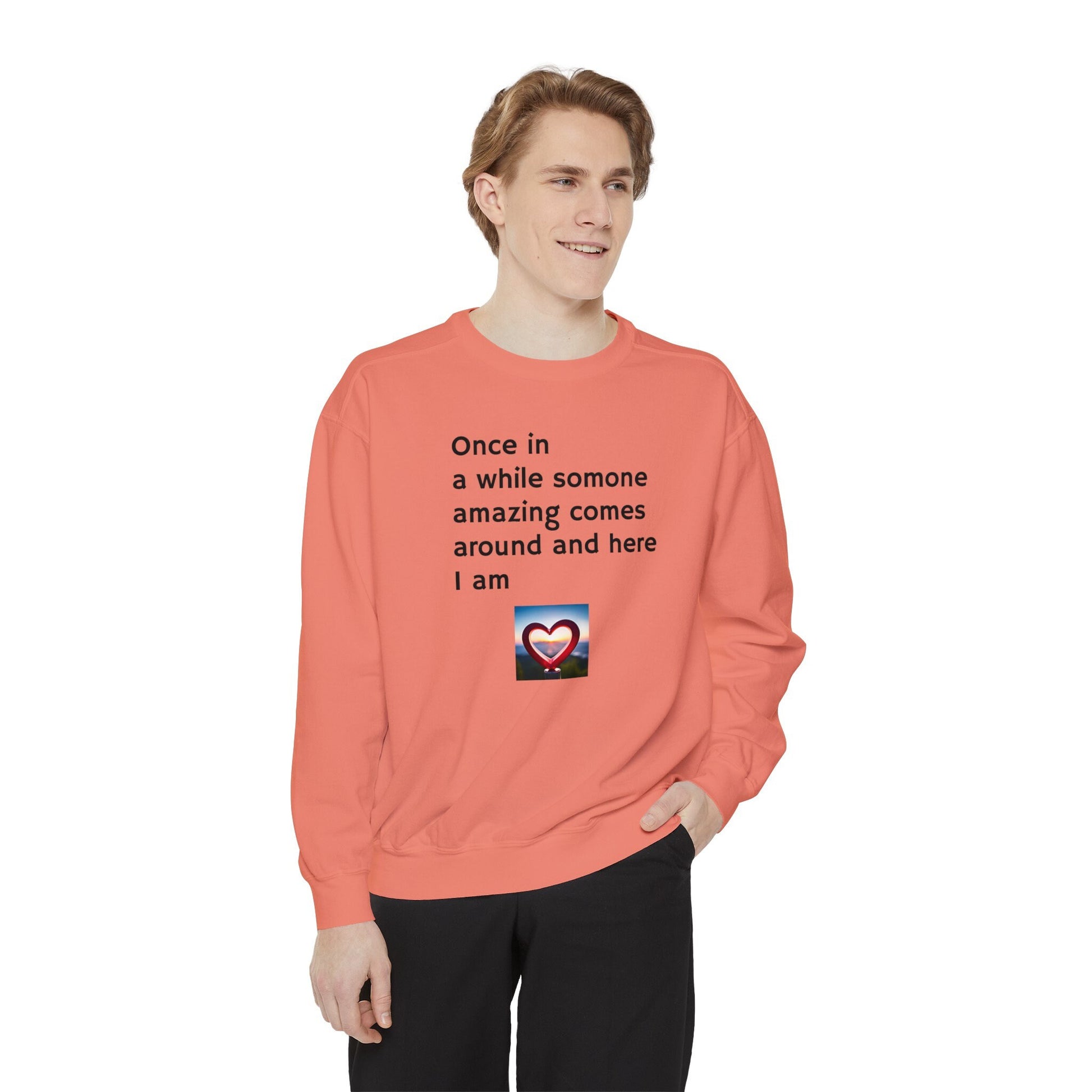 Sassy Unisex Garment-Dyed Sweatshirt with Funny Quotes for Teens, Adults, and Parents - Toddcraft