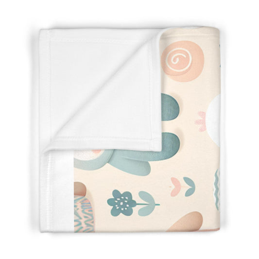 Personalized Soft Fleece Baby Blanket: Custom Embroidered Name, Newborn Gift, Cozy Nursery Accessory - Toddcraft