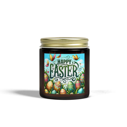 Easter Festive Coconut Apricot Scented Candles - Spring Home Decor Wax Melts (4oz, 9oz) - Toddcraft