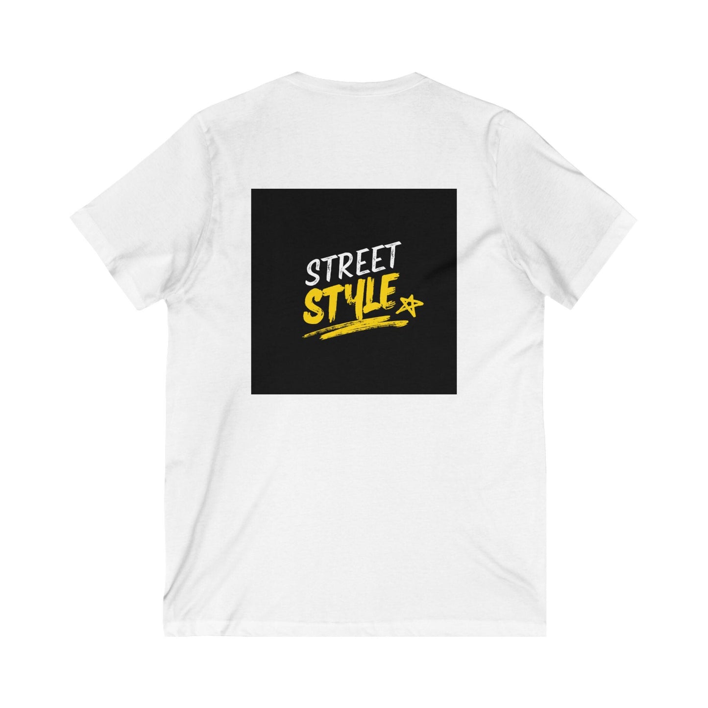 Comfortable Unisex V-Neck Jersey Tee for Casual Style and Everyday Wear - Toddcraft