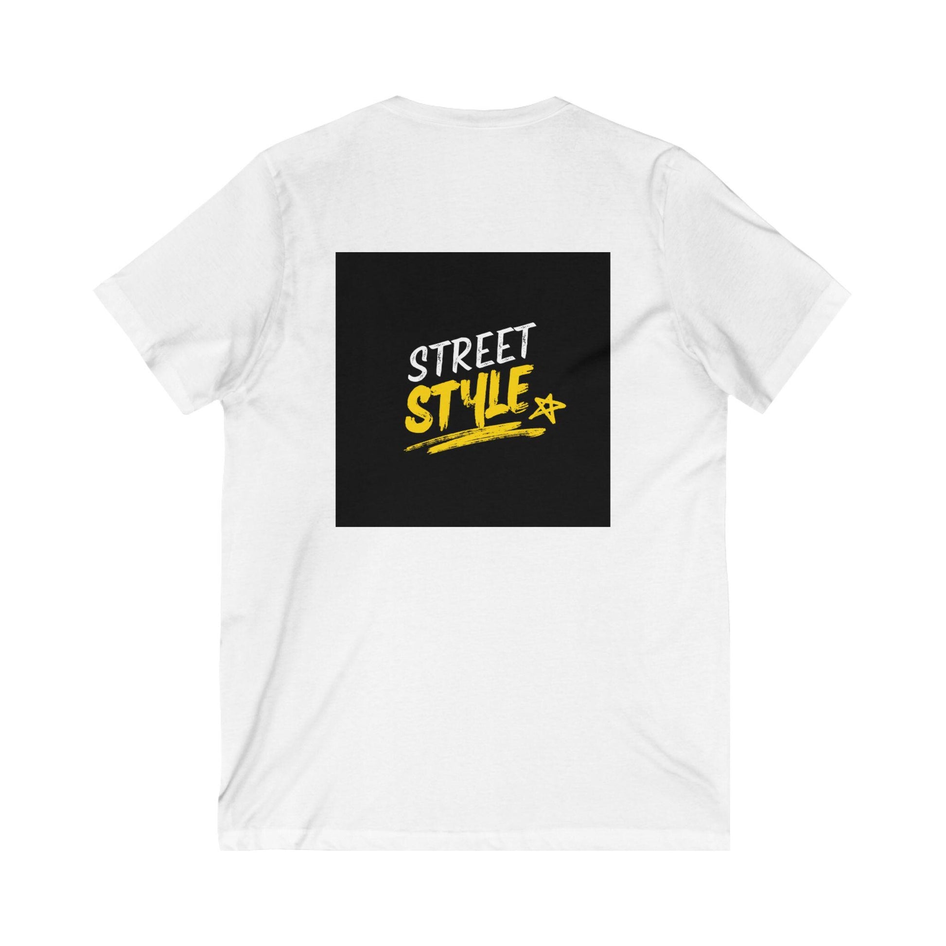 Comfortable Unisex V-Neck Jersey Tee for Casual Style and Everyday Wear - Toddcraft