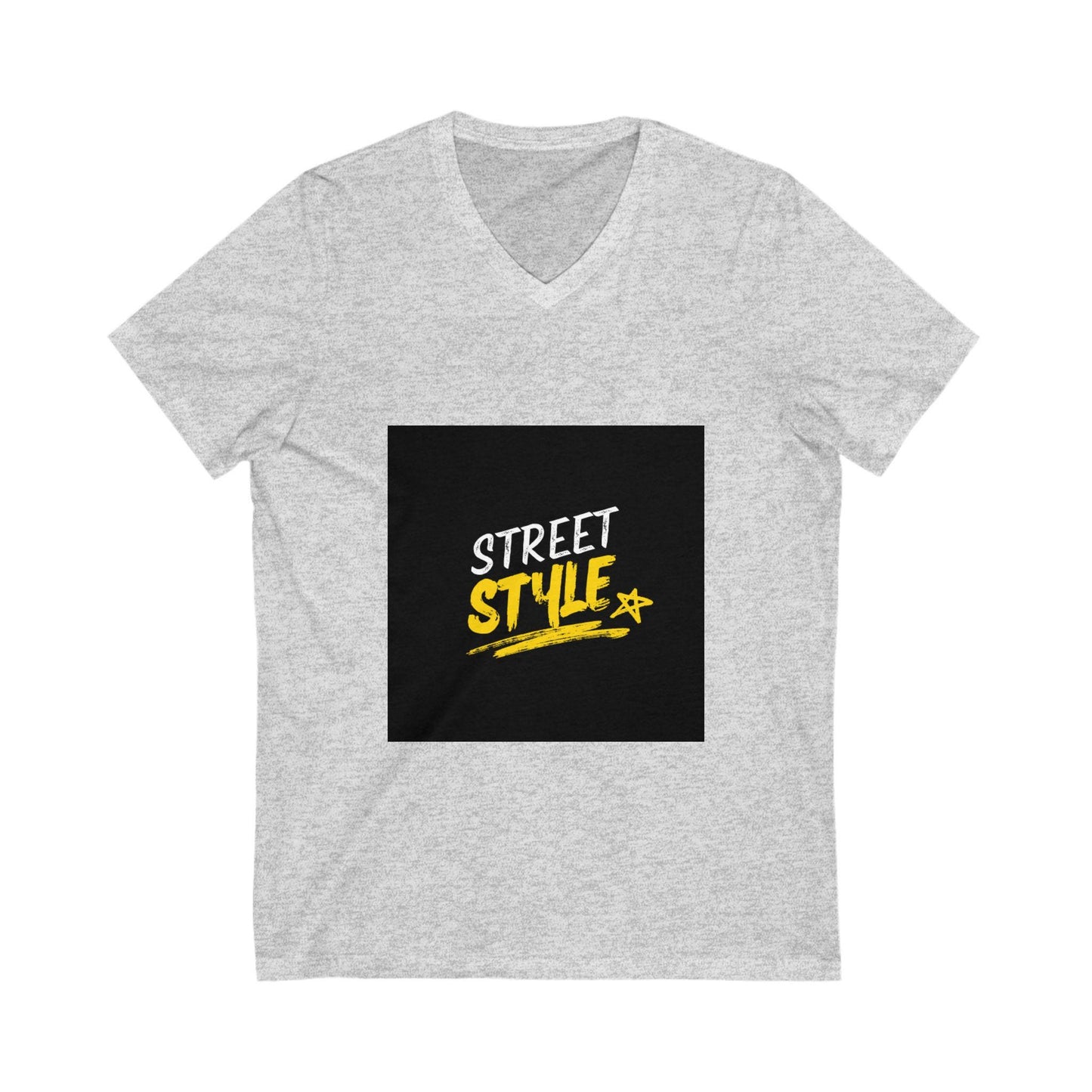 Comfortable Unisex V-Neck Jersey Tee for Casual Style and Everyday Wear - Toddcraft