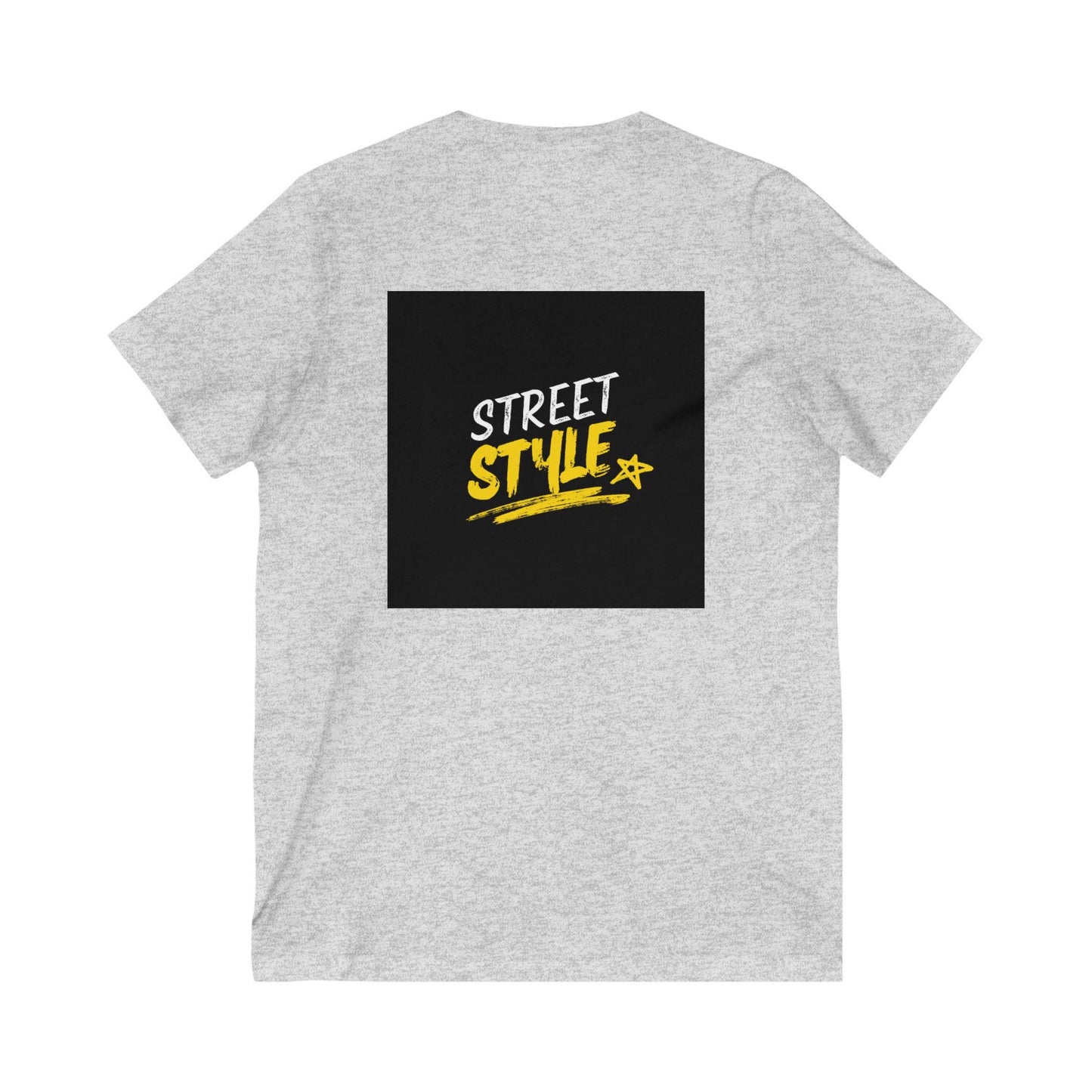 Comfortable Unisex V-Neck Jersey Tee for Casual Style and Everyday Wear - Toddcraft