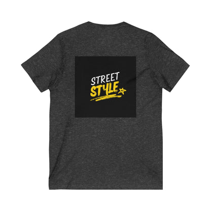 Comfortable Unisex V-Neck Jersey Tee for Casual Style and Everyday Wear - Toddcraft