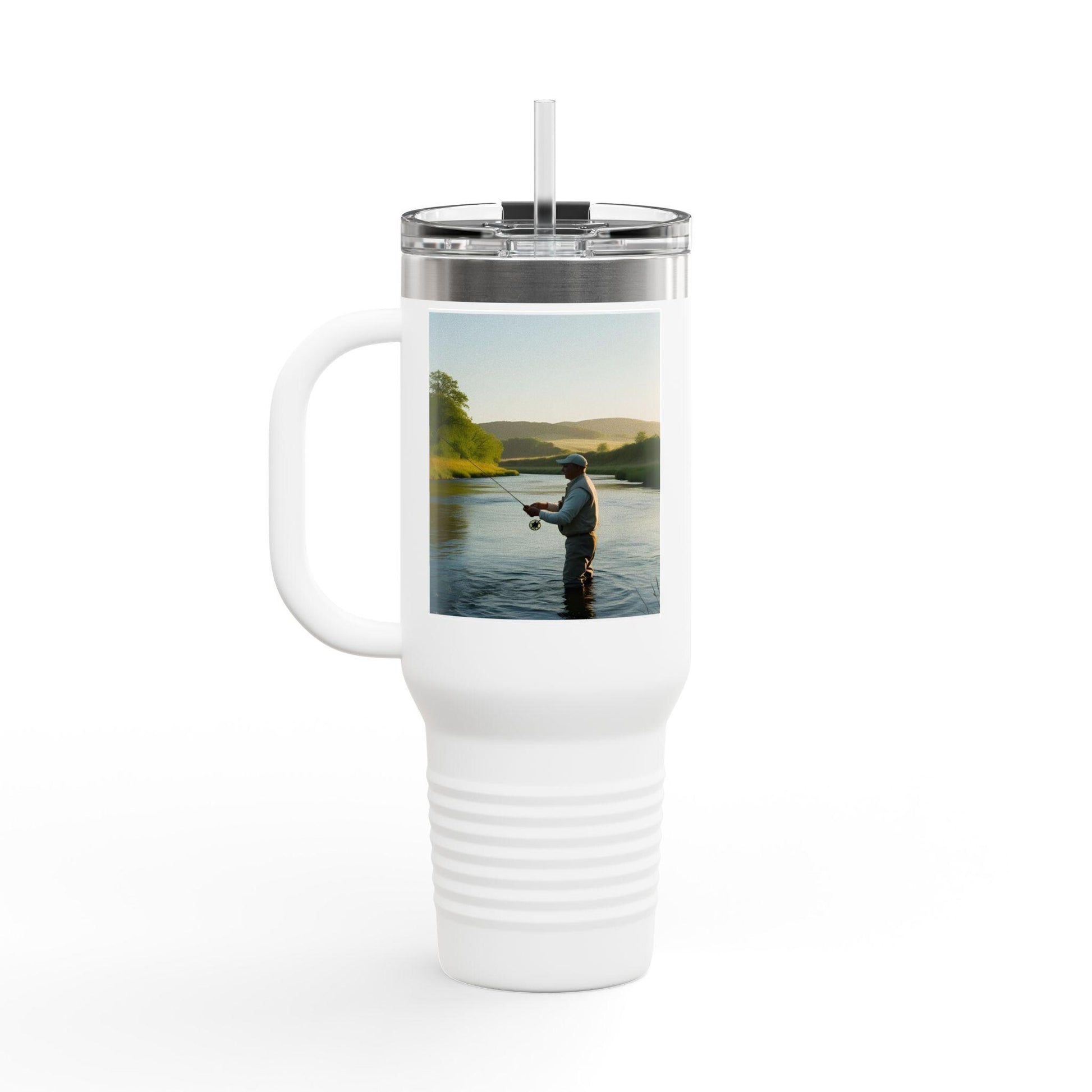 40oz Vacuum-Sealed Stainless Steel Tumbler: Hot & Cold Drink Companion for Outdoor Adventures - Toddcraft