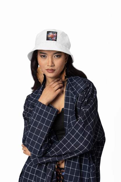 Artistic Snapback Trucker Cap | Unique Gift for Outdoors Enthusiasts, Fashion Accessory, Everyday Wear, Festival Hat, Trendy Headwear - Toddcraft