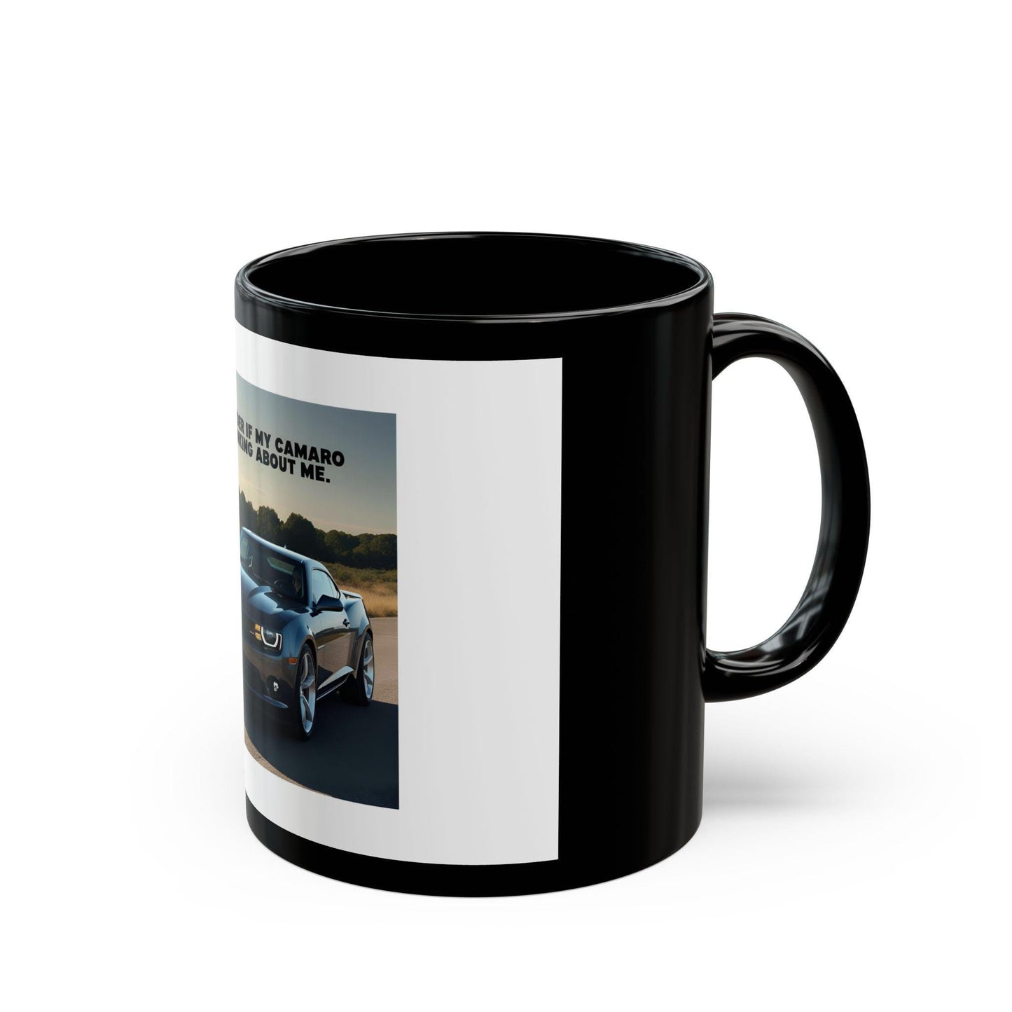 Camaro Enthusiast's Black Coffee Mug - Humorous Car Lover Gift for Chevrolet Fans - Toddcraft