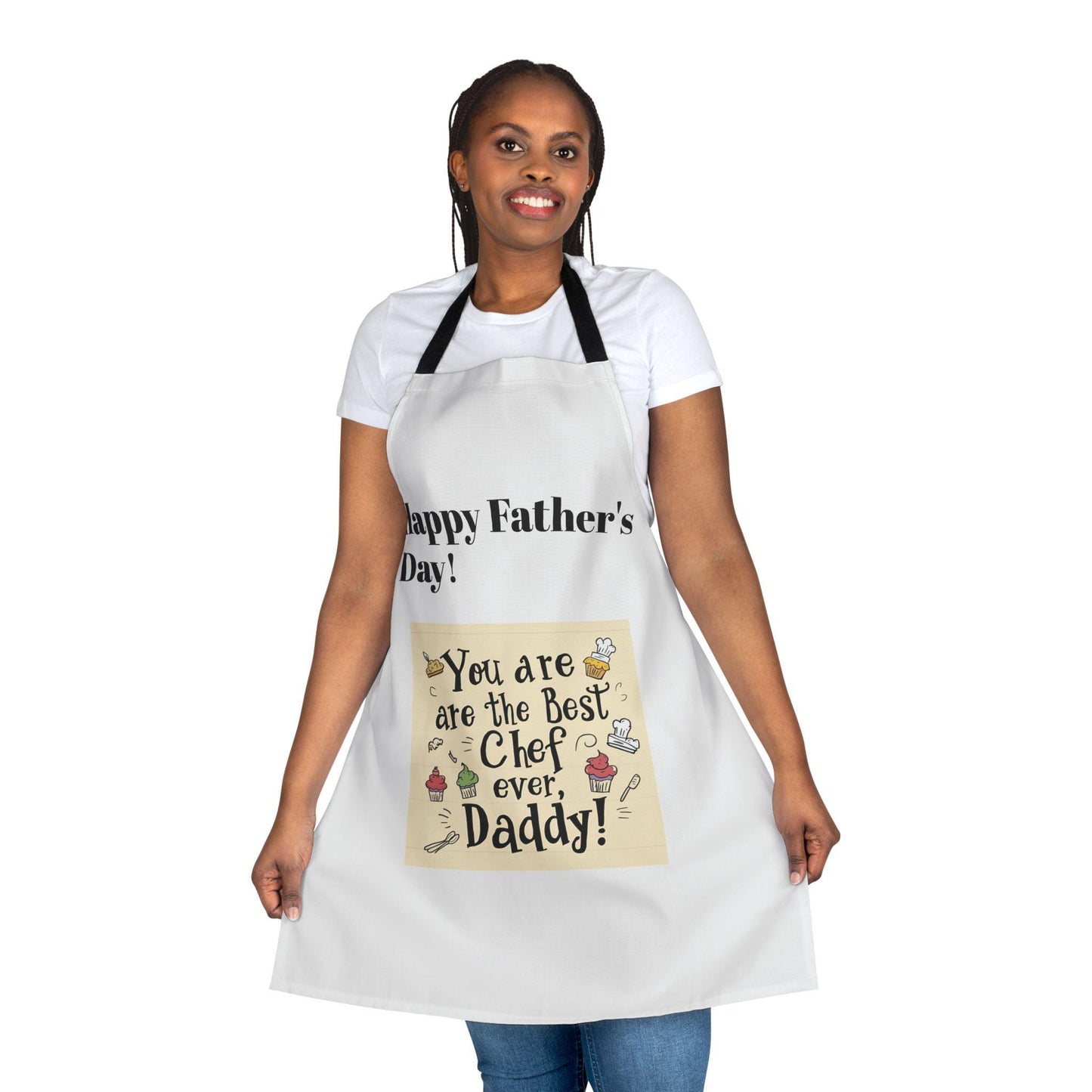 Customizable All-Over Print Apron with 5 Colorful Strap Options for Cooking, Baking, and Crafts - Toddcraft