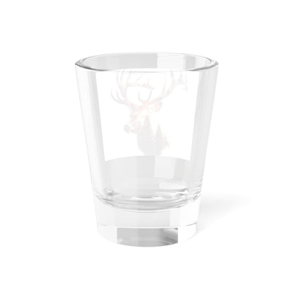 Elk Head Shot Glass 1.5oz with Huge Antlers - Hunters Whiskey Glass, Perfect After the Big Hunt Gift - Toddcraft