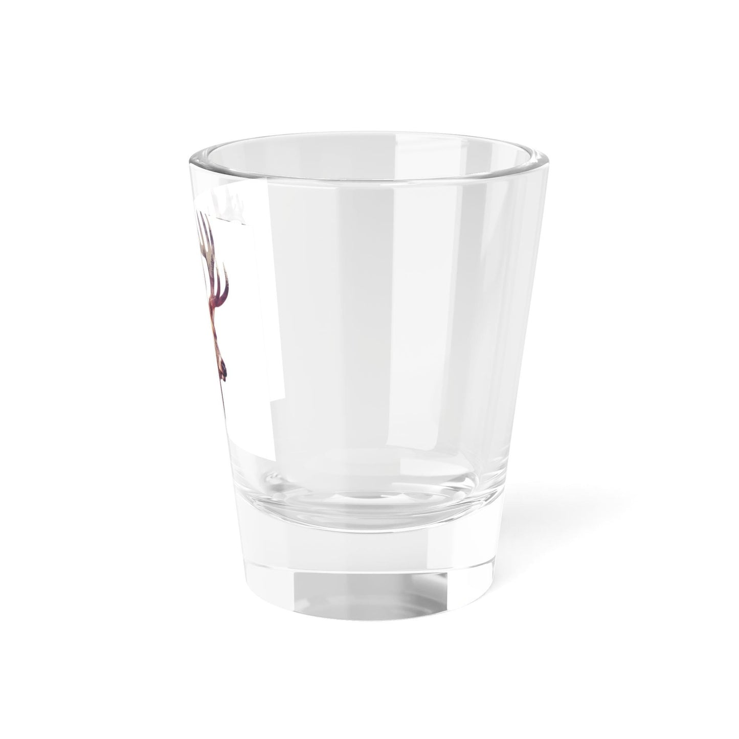 Elk Head Shot Glass 1.5oz with Huge Antlers - Hunters Whiskey Glass, Perfect After the Big Hunt Gift - Toddcraft