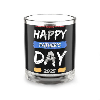 Happy Fathers Day Glass Mug 10oz  Coffee & Tea Gift for Dad from Siblings or Wife, Great Fathers Day Present - Toddcraft