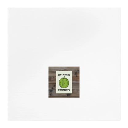 Inappropriate Tea Towel Waffle Kitchen Towels Absorbent Cuntaloupe Design Housewarming Gift Stocking Stuffer - Toddcraft