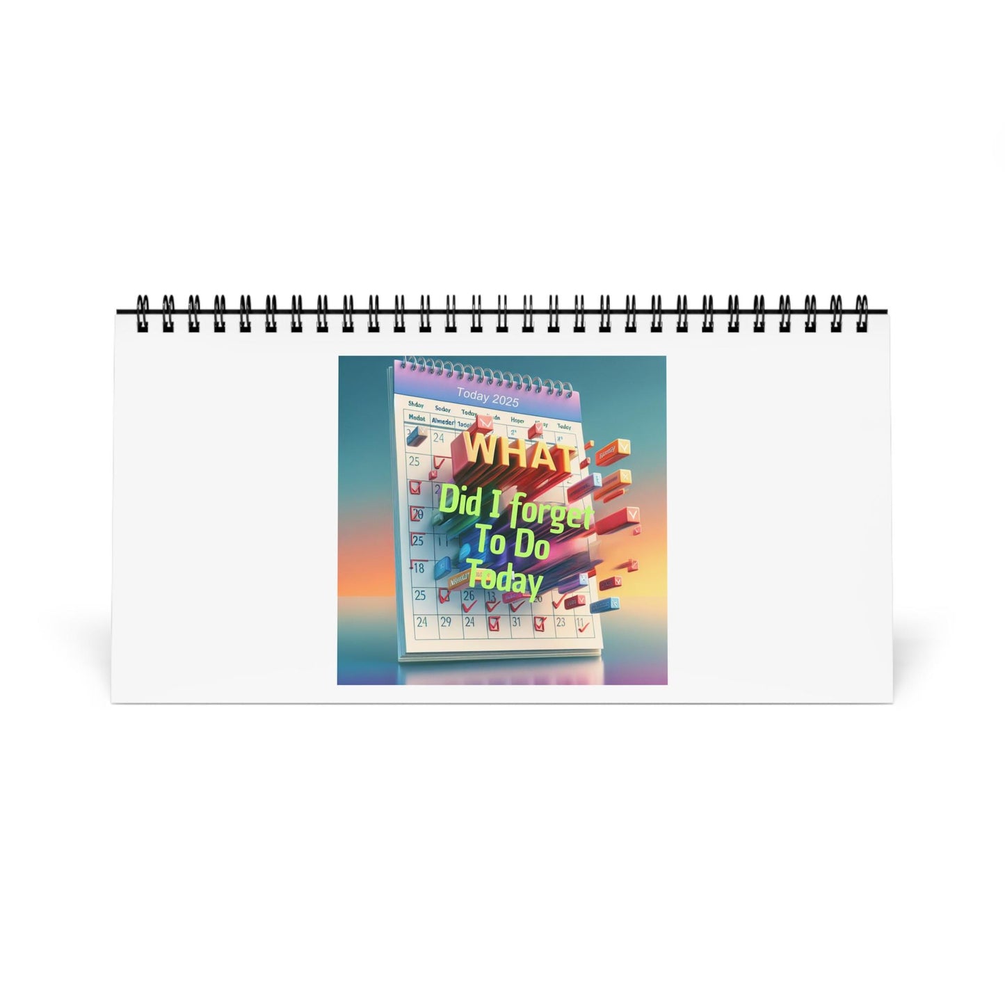 Inspirational Monthly Desk Calendar: Fun Planner for Office, Students & Home Organization - Toddcraft