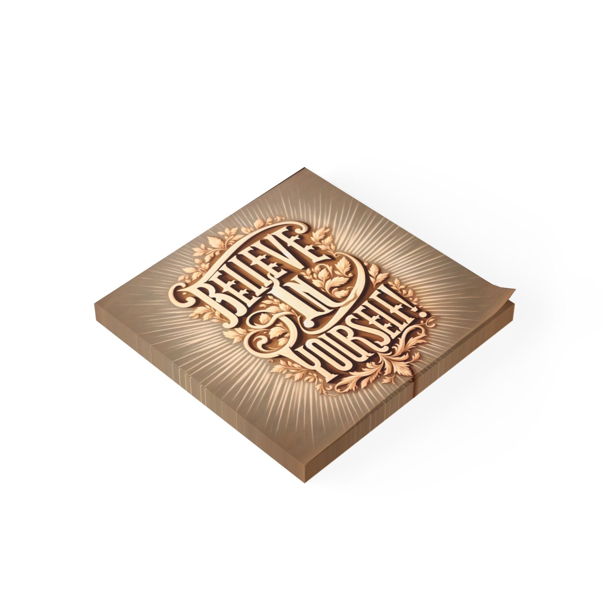 Inspirational Post-it Note Pads Believe In Yourself Sticky Notes Motivational Desk Accessories Positive Affirmation Gifts - Toddcraft