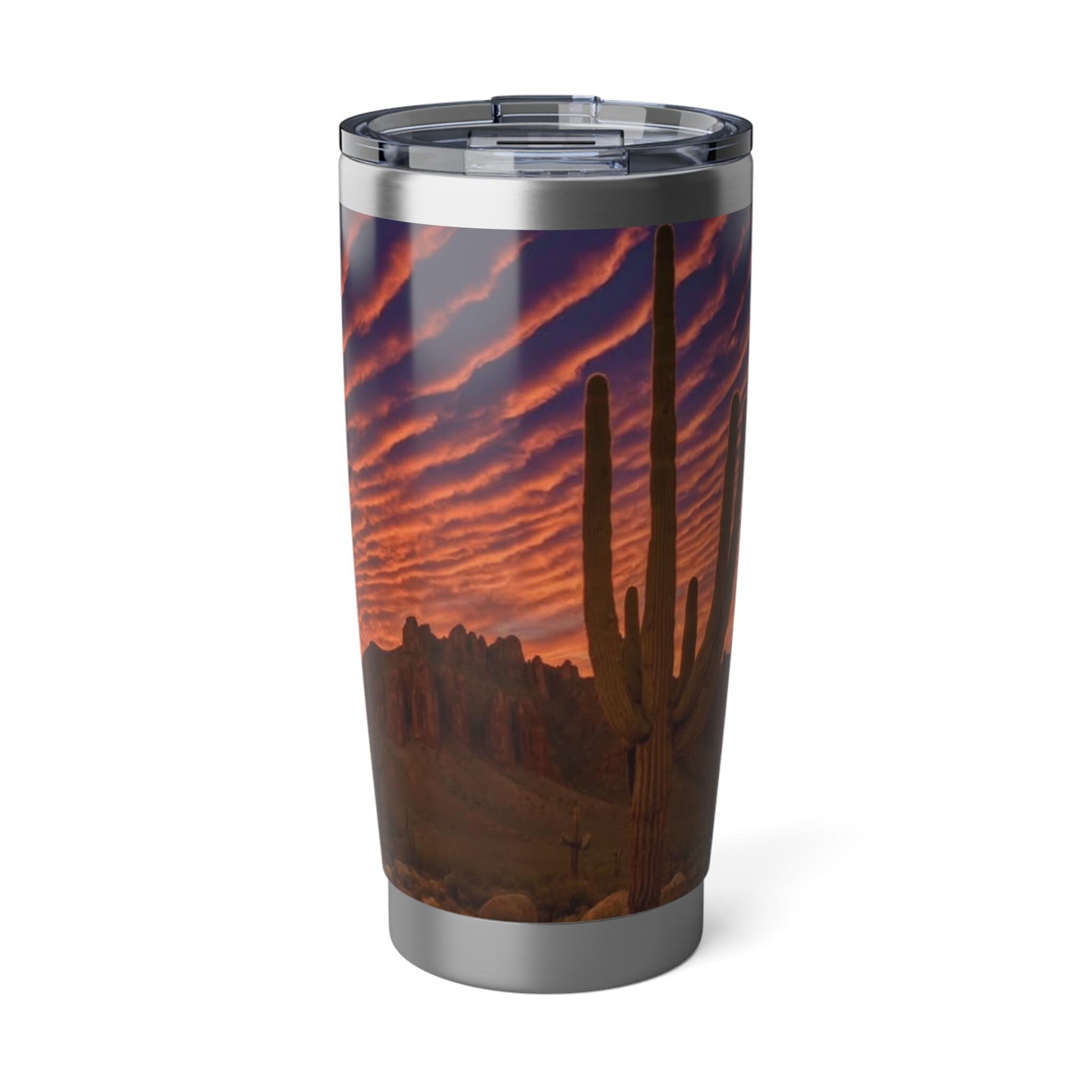 Insulated 20oz Vagabond Tumbler for Hot & Cold Drinks, Travel Mug with Lid, Camping Gear - Toddcraft