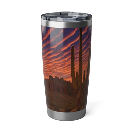 Insulated 20oz Vagabond Tumbler for Hot & Cold Drinks, Travel Mug with Lid, Camping Gear - Toddcraft