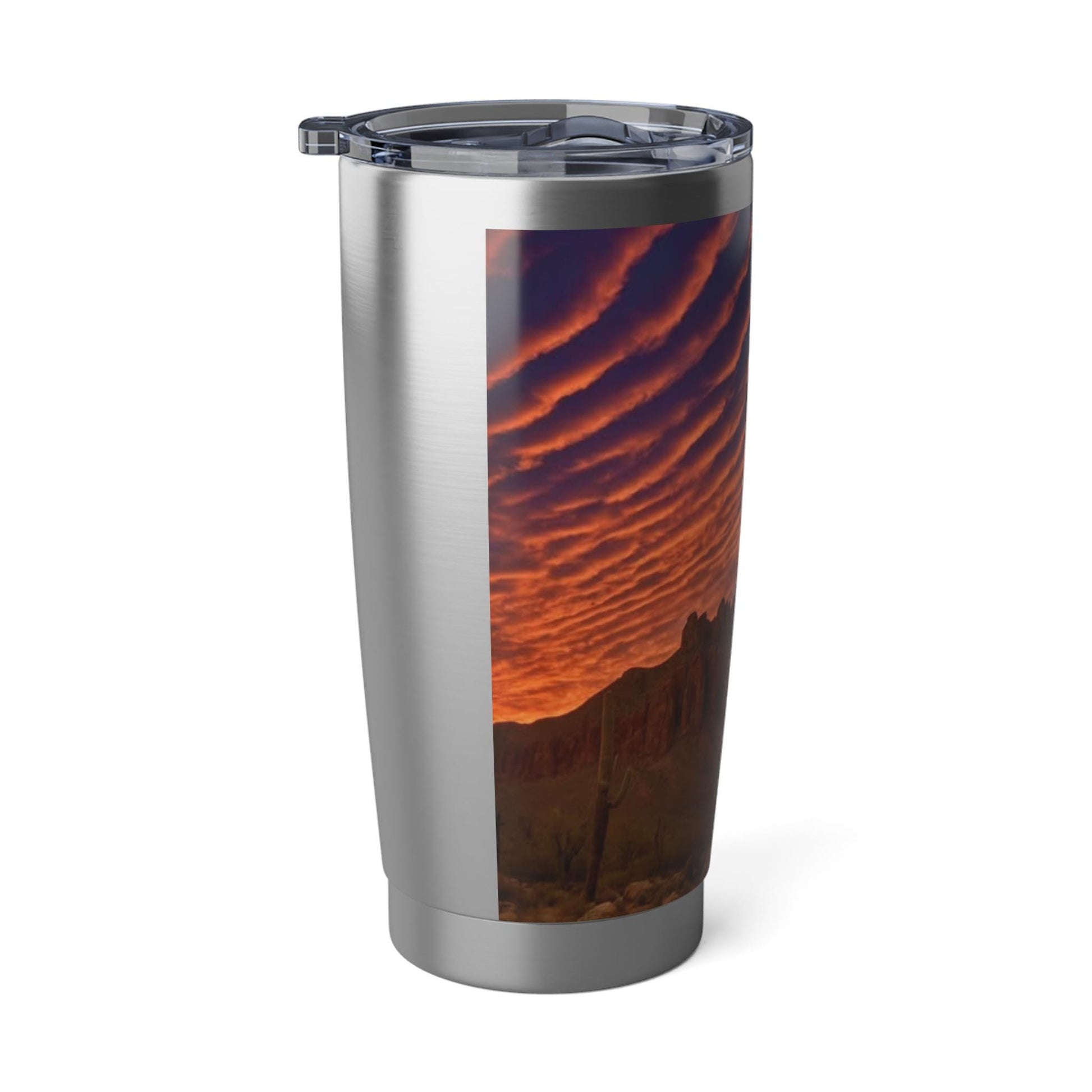 Insulated 20oz Vagabond Tumbler for Hot & Cold Drinks, Travel Mug with Lid, Camping Gear - Toddcraft