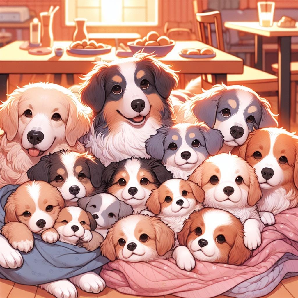 Luxurious Plush Pet Bed: Cozy Puppy Paradise | Soft Canine Sleeping Cushion | Dog Lover Gift - Toddcraft