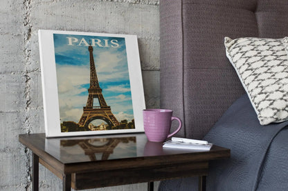 Paris Wall Decals - France Travel Decor for World Travelers, Great Place to Visit, Lightweight & Easy to Apply Wall Stickers - Toddcraft