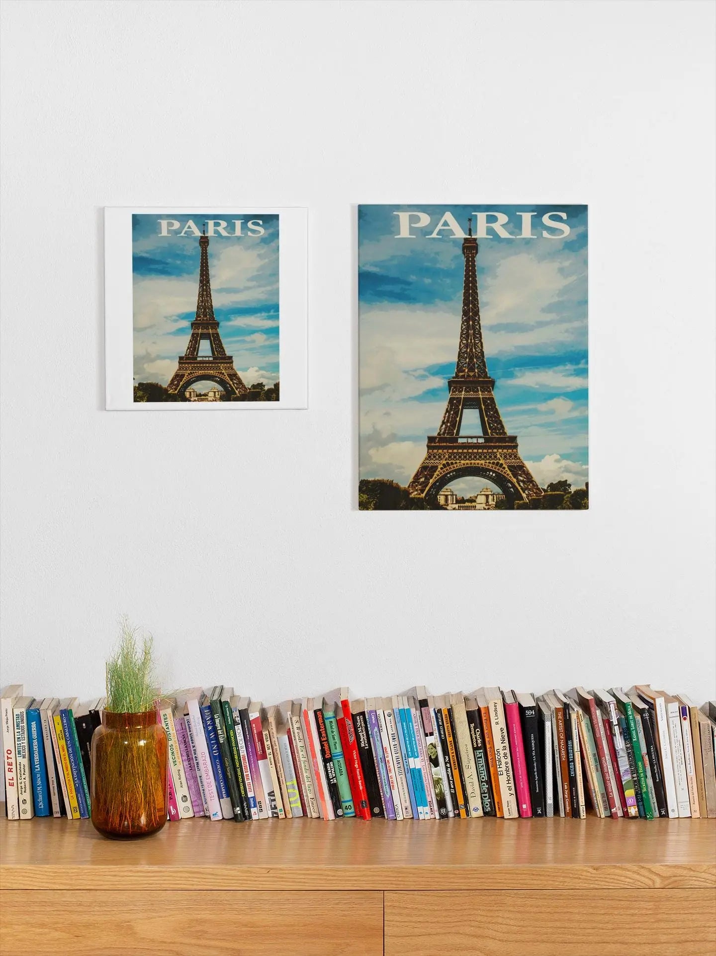 Paris Wall Decals - France Travel Decor for World Travelers, Great Place to Visit, Lightweight & Easy to Apply Wall Stickers - Toddcraft