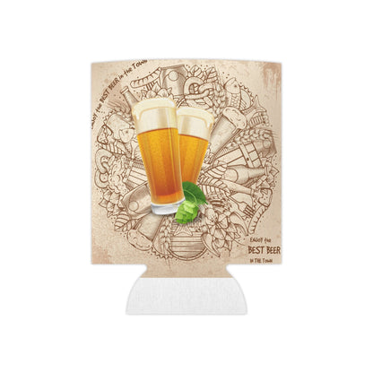 Personalized Can Cooler Sleeve  Custom Insulated Drink Holder, Waterproof Beer Koozie for Parties & Outdoor Events, Gift for Him  Her - Toddcraft