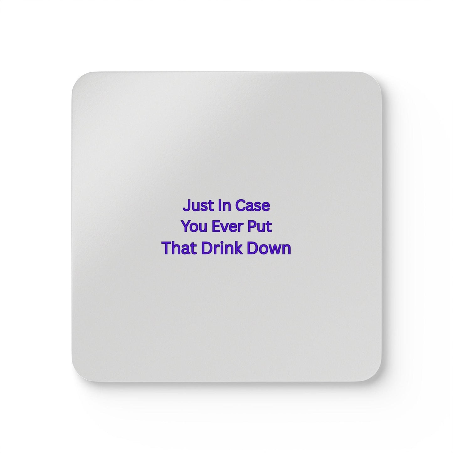 Quirky Corkwood Drink Coasters: Funny Protectors for Home Parties & Bar Decor - Toddcraft