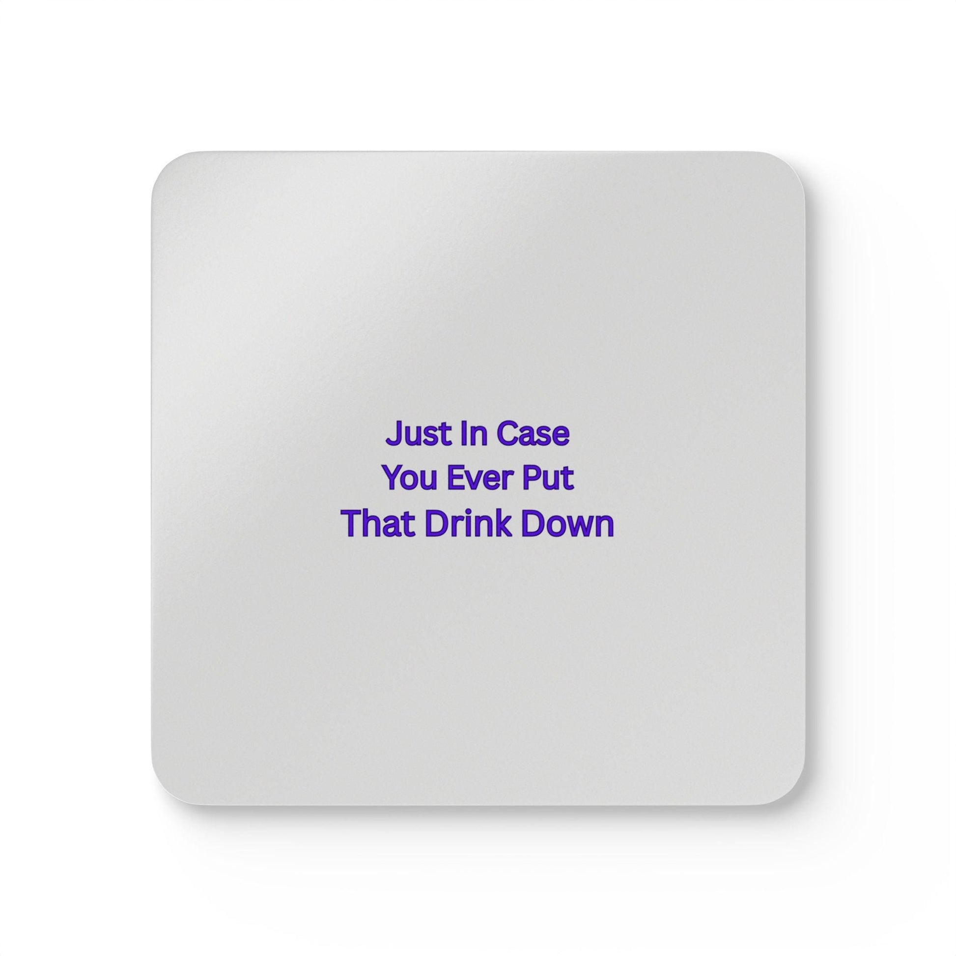 Quirky Corkwood Drink Coasters: Funny Protectors for Home Parties & Bar Decor - Toddcraft