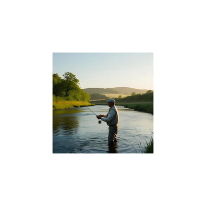 Scenic Fishing Ceramic Mug: Angler's Gift for Nature Enthusiasts & Outdoor Adventure Lovers - Toddcraft