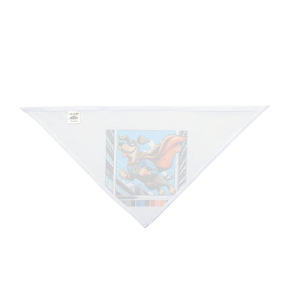 Superhero Pet Bandana for Dogs & Cats, Adjustable Puppy Costume Accessory, Cute Gift for Pets, Colorful Cape Style Collar - Toddcraft