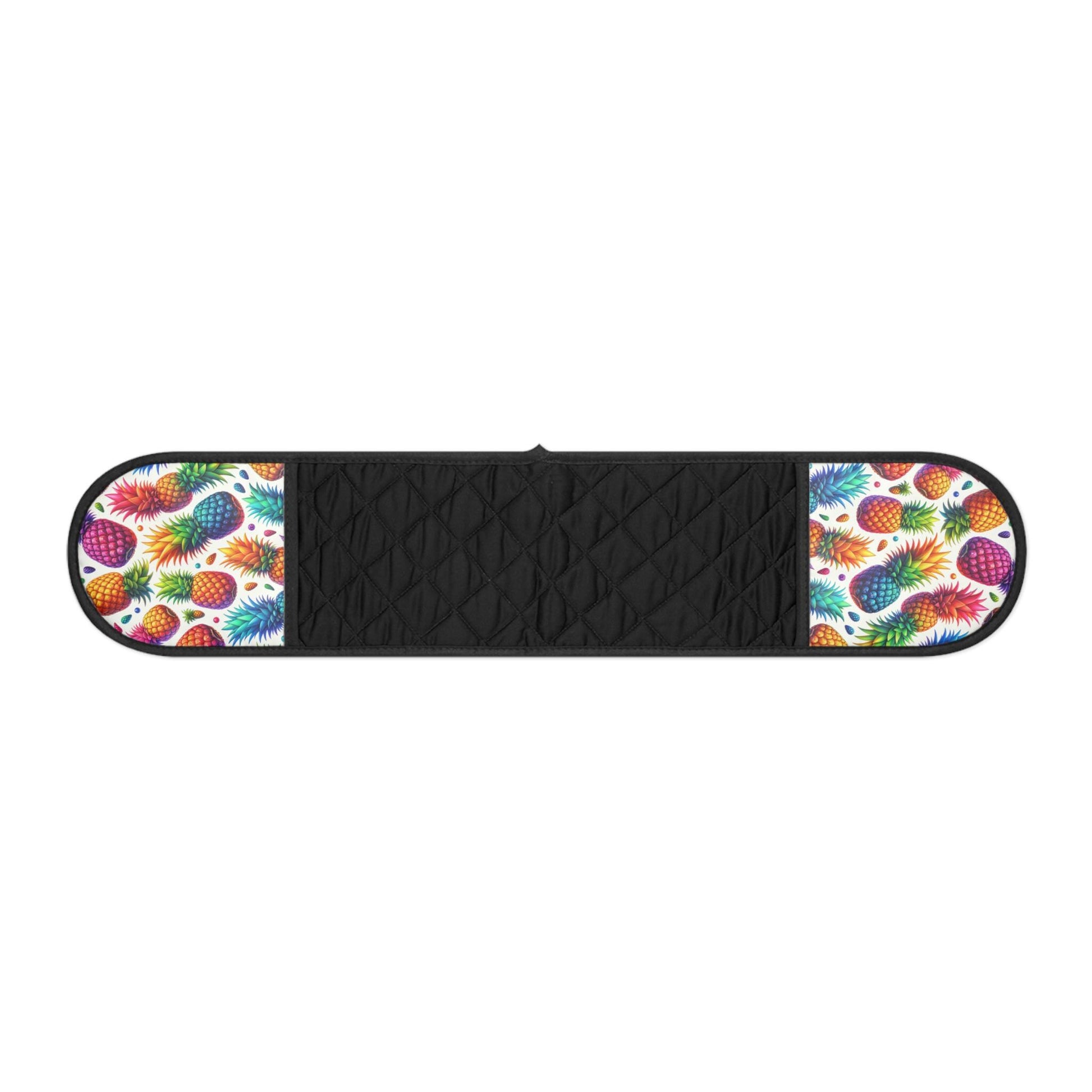 Tropical Pineapple Oven Mitts  Heat Resistant Kitchen Gloves for Baking, Cooking & Grilling  Fun Gift for Home Chefs - Toddcraft