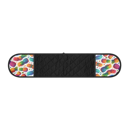 Tropical Pineapple Oven Mitts  Heat Resistant Kitchen Gloves for Baking, Cooking & Grilling  Fun Gift for Home Chefs - Toddcraft