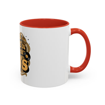 Vintage 70s Inspired Funny Birthday Coffee Mug - Retro Disco Gift for 50 Year Olds - Toddcraft