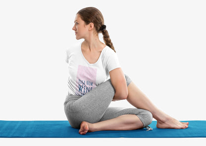 Yoga Now Wine Later Rubber Yoga Mat  Funny Fitness Gift for Wine Lovers & Yogis - Toddcraft