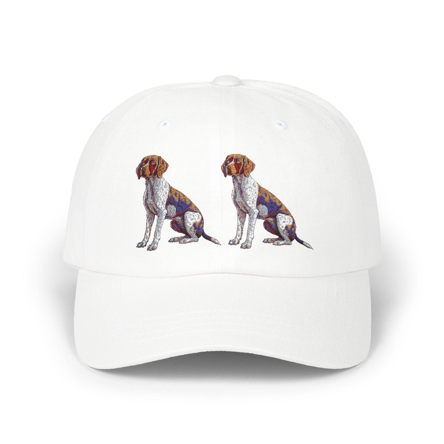German Shorthaired Pointer Dad Cap - Nature & Pet Lover Gift, Bird Hunter Hat with Double Dog Graphic, Classic Outdoor Hunting Dad Hat - Toddcraft