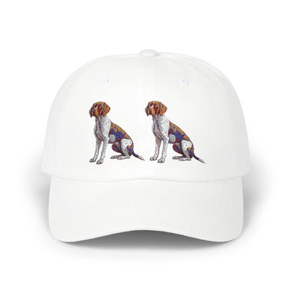 German Shorthaired Pointer Dad Cap - Nature & Pet Lover Gift, Bird Hunter Hat with Double Dog Graphic, Classic Outdoor Hunting Dad Hat - Toddcraft