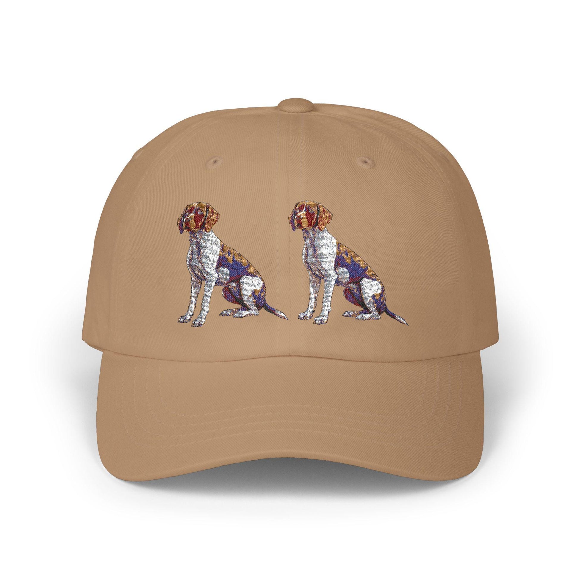 German Shorthaired Pointer Dad Cap - Nature & Pet Lover Gift, Bird Hunter Hat with Double Dog Graphic, Classic Outdoor Hunting Dad Hat - Toddcraft
