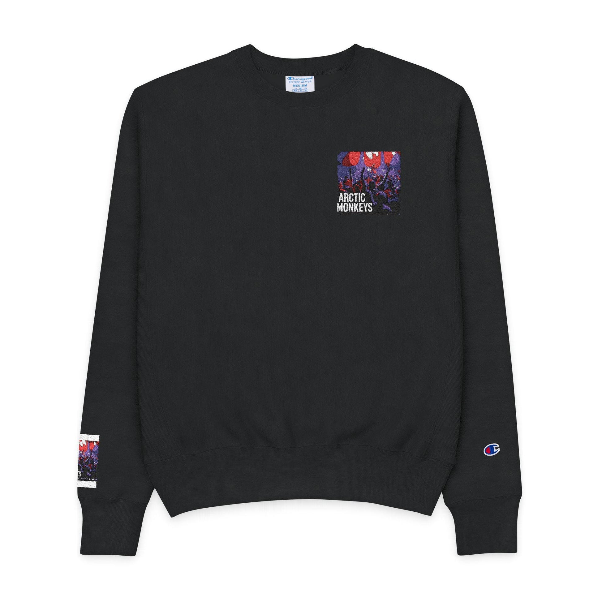 Mens Champion Crewneck Sweatshirt Soft Cotton Blend Casual Pullover Athletic Wear Stylish Streetwear - Toddcraft