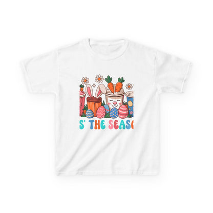 Easter Bunny Kids Cotton T-Shirt: Festive Spring Celebration Outfit for Egg Hunts and Parties - Toddcraft