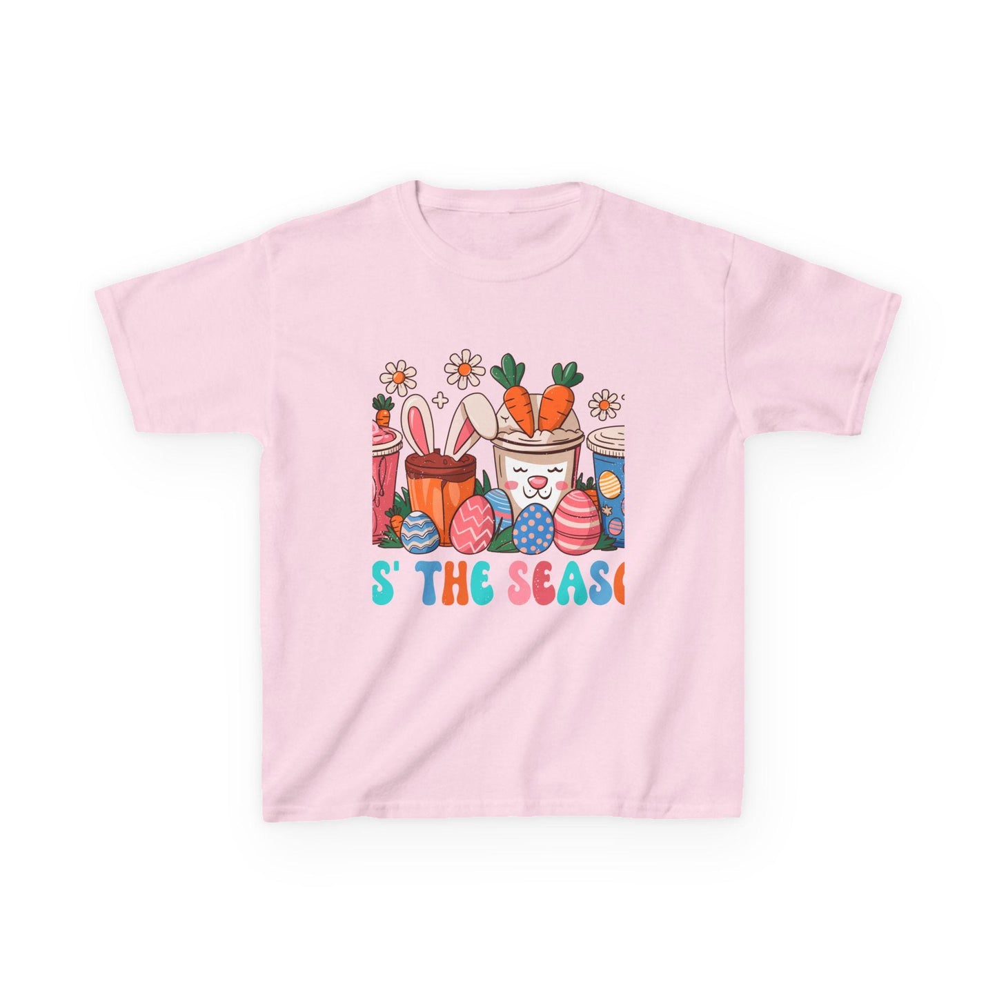 Easter Bunny Kids Cotton T-Shirt: Festive Spring Celebration Outfit for Egg Hunts and Parties - Toddcraft