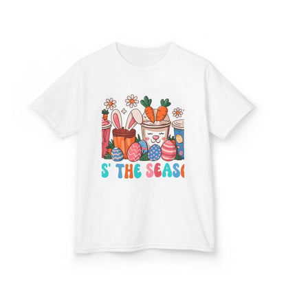 Easter Bunny Kids Cotton T-Shirt: Festive Spring Celebration Outfit for Egg Hunts and Parties - Toddcraft