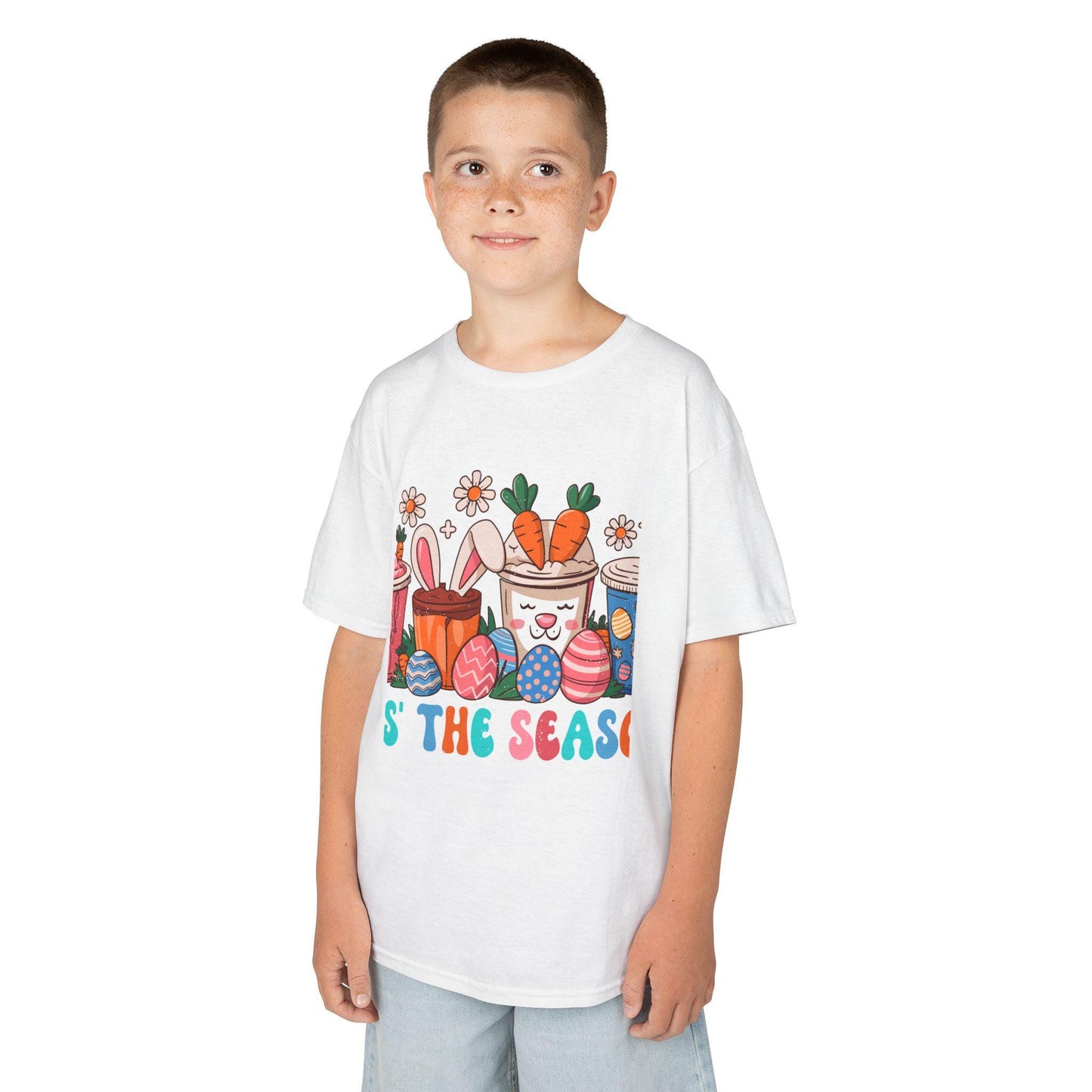 Easter Bunny Kids Cotton T-Shirt: Festive Spring Celebration Outfit for Egg Hunts and Parties - Toddcraft