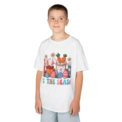 Easter Bunny Kids Cotton T-Shirt: Festive Spring Celebration Outfit for Egg Hunts and Parties - Toddcraft
