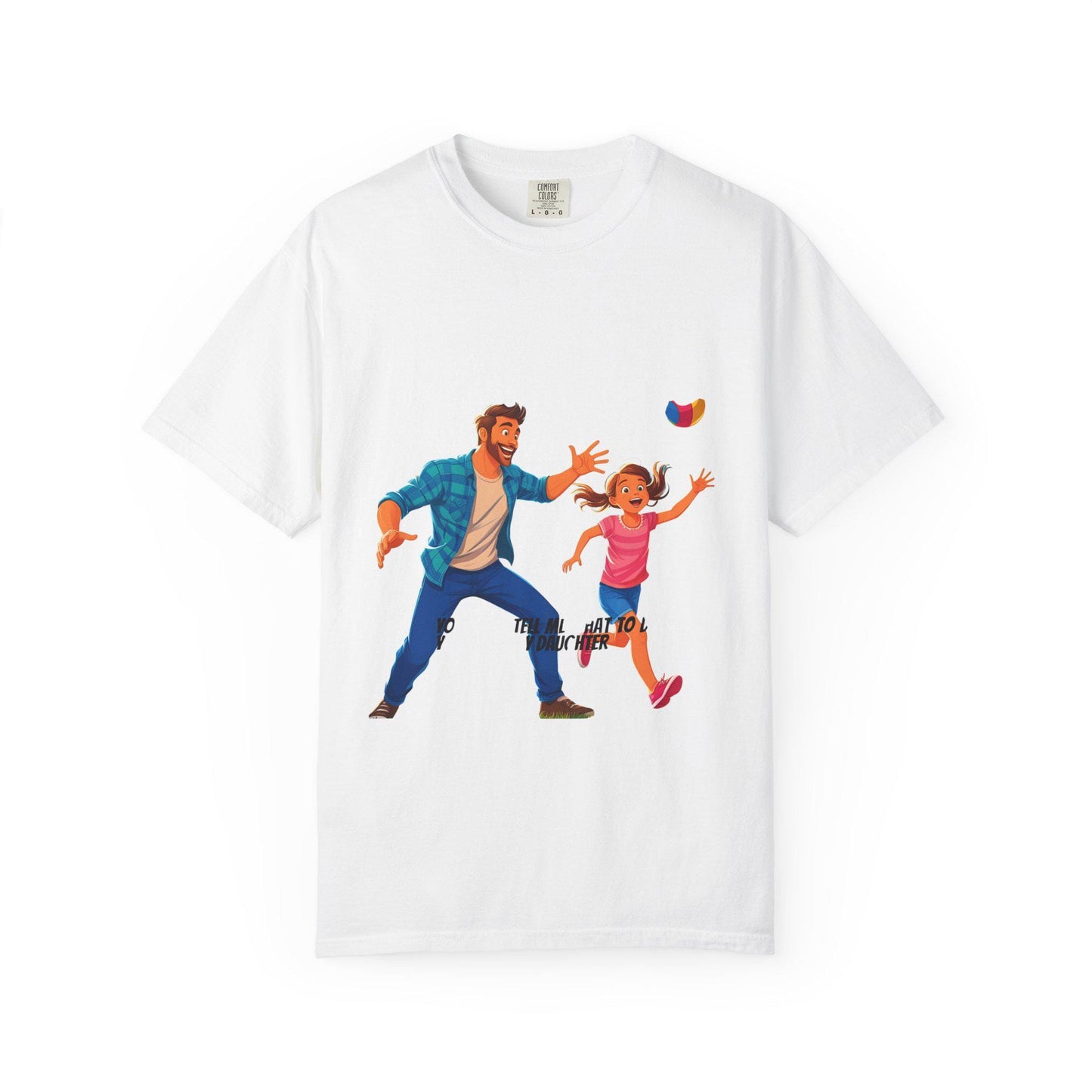 Fathers Day Gift Dad and Daughter T-Shirt Unisex Garment-Dyed Graphic Tee Perfect Gift from Mom Brother or Sister - Toddcraft