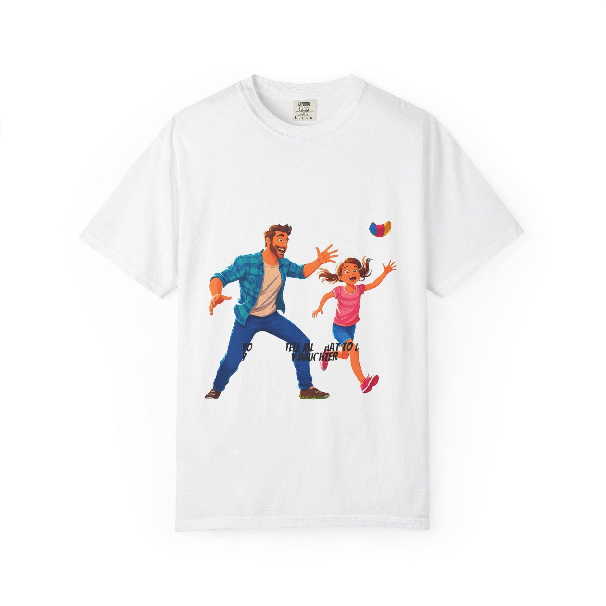 Fathers Day Gift Dad and Daughter T-Shirt Unisex Garment-Dyed Graphic Tee Perfect Gift from Mom Brother or Sister - Toddcraft