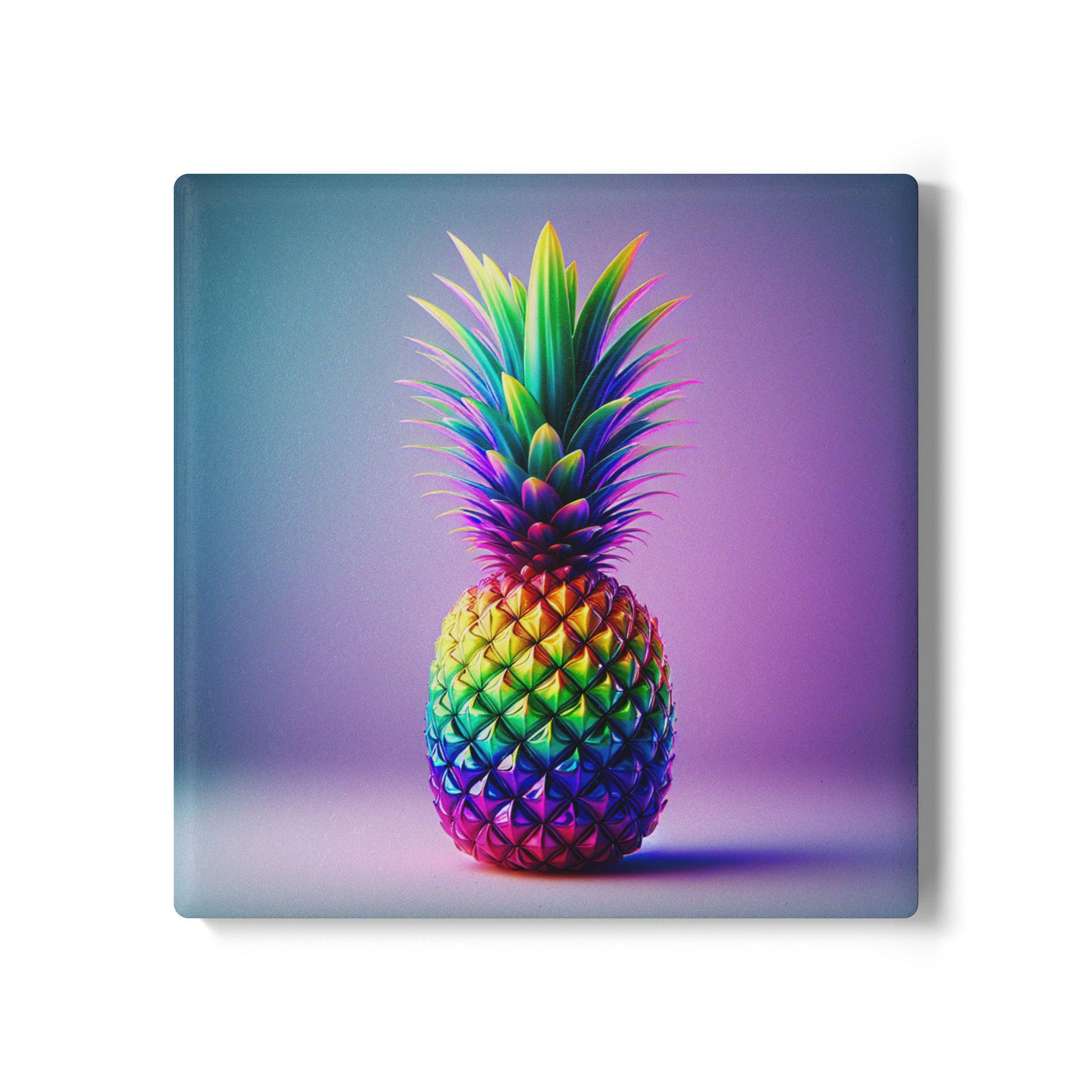Vibrant Pineapple Ceramic Coasters: Tropical Home Decor for Kitchen, Dining & Party Accessories - Toddcraft