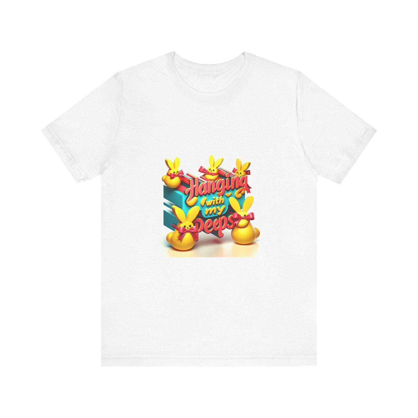 Funny Easter Bunny Tee, Cute Spring T-Shirt, Easter Gift, Family Celebration Top, Bunny Hoodie Alternative, Unisex Short Sleeve Shirt - Toddcraft